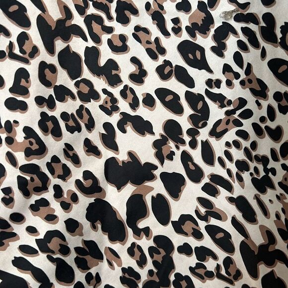 PRINCESS POLLY Size 4 JEMIMA GRACE Leopard Animal Print Mini Skirt Brown Black - Picture 4 of 9